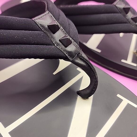 VALENTINO GARAVANI VLTN-Print Flip Flops Size EU 43 / US 10 Read - Picture 4 of 11